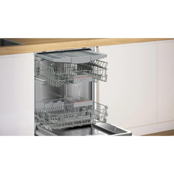 Bosch SBV4EVX08E Serie 4 Vollintegrierter XXL Geschirrspüler, 60 cm breit,