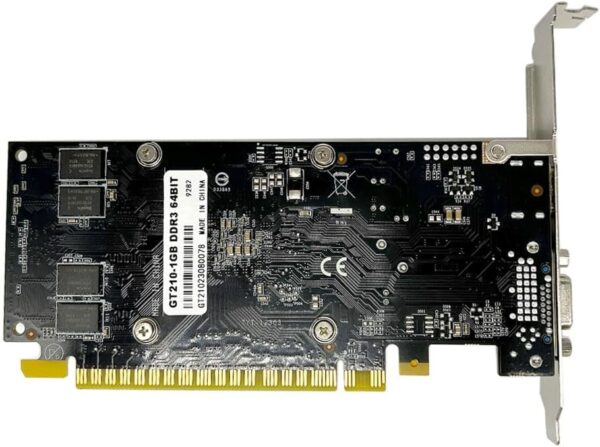 QTHREE GeForce 210 1024 MB DDR3 64 Bit HDMI DVI VGA DirectX 10 OpenGL 3.3 PCI Express x16 Low Profile Grafikkarte