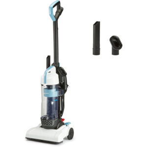Amazon Basics Beutelloser Staubsauger für Teppich und Hartböden, mit Fugendüsen und Polsterwerkzeugen
