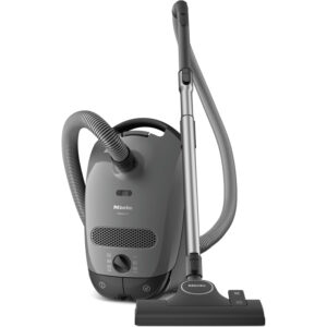 Miele Classic C1 Pure Sauger mit Beutel, Graphitgrau – tragbar, Haushalt