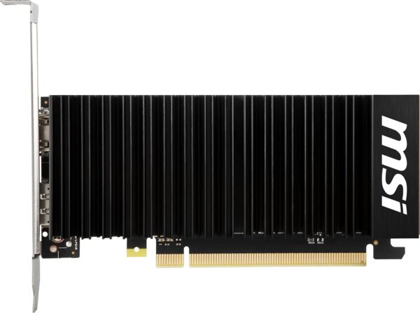 MSI GeForce GT 710 Passive Silent 2 GB Grafikkarte – Schwarz