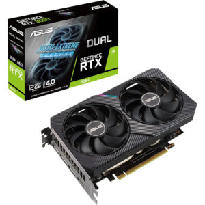 ASUS Dual NVIDIA GeForce RTX 3060 V2 OC Edition 12GB GDDR6 Gaming Grafikkarte (PCIe 4.0, 12GB GDDR6 Speicher