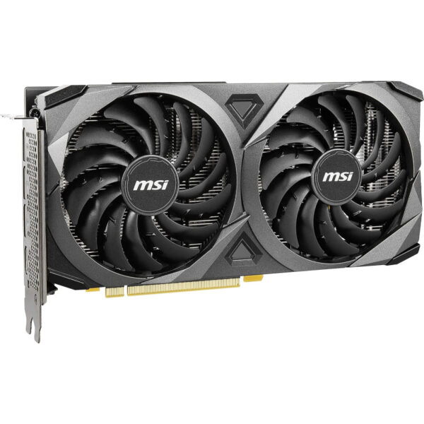 MSI GeForce RTX 3060 Ventus 2X 12G OC, Gaming Grafikkarte - NVIDIA RTX 3060, 12GB GDDR6 Speicher