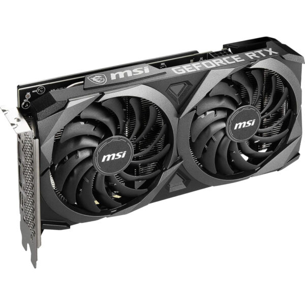MSI GeForce RTX 3060 Ventus 2X 12G OC, Gaming Grafikkarte - NVIDIA RTX 3060, 12GB GDDR6 Speicher