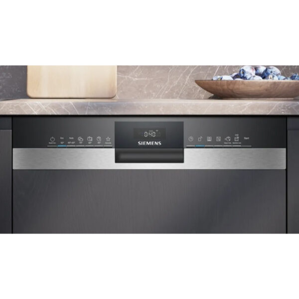 Siemens SX53ES22CE iQ300 Teilintegrierter XXL Geschirrspüler, 60 cm breit, 14 Maßgedecke, aquaStop, varioSchublade