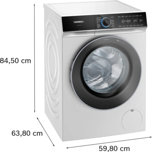 Siemens WG44B2A40 iQ700 9 kg Frontlader Waschmaschine, 60 cm breit, 1400 U/Min, LED-Display, Aquastop, speedPerfect, iQdrive